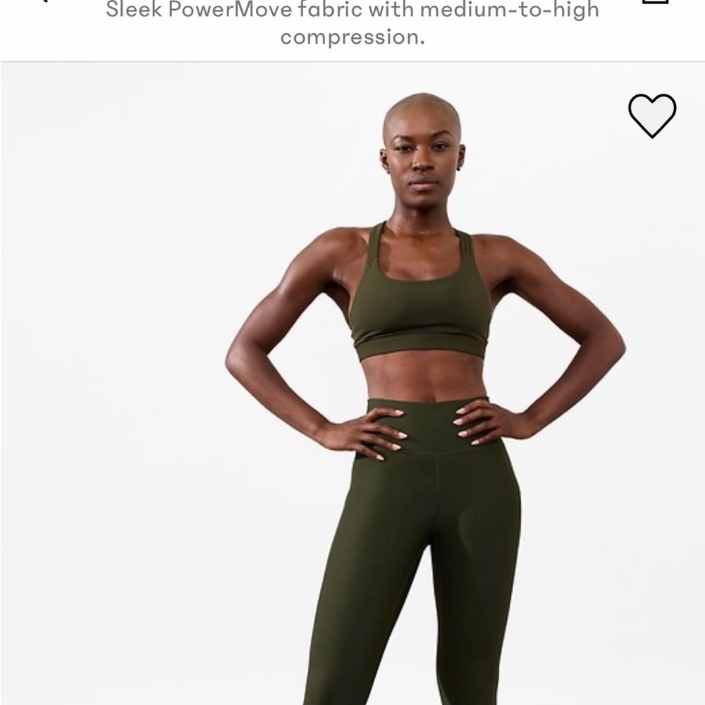 NWT Athleta Interval Stash Leggings